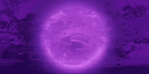 scratch purple grunge background with a smoke circle color reflection live wallpaper, scientific with space pink light use, Neon circle, neon lights. Neon circle with the center of a dark smoke light.