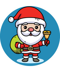 santa claus vector illustration