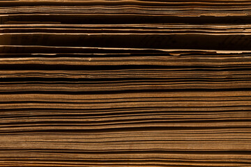 Detail of pages of an old book