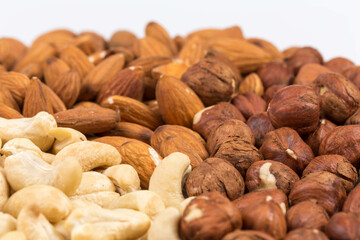 Various kinds of nuts