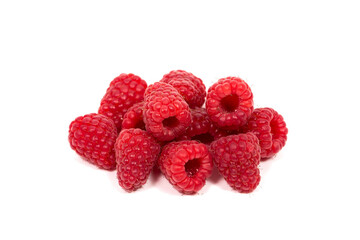 ripe red raspberry