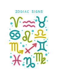 zodiac signs set-02