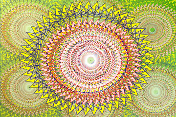 Abstract Background. Geometric Background. Yellow- Green Mesh Background. Creative Background. Net Blackground