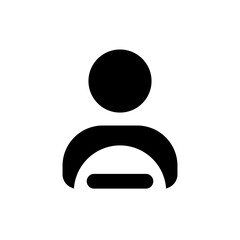 Professional driver black glyph ui icon. Taxi service for passengers. User interface design. Silhouette symbol on white space. Solid pictogram for web, mobile. Isolated vector illustration