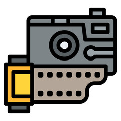 film camera photography photo photograph icon