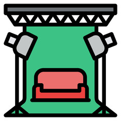 studio scene photography photograph icon