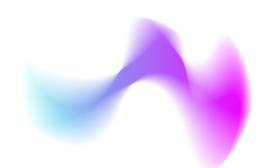 Blurry Gradient Shape Illustration