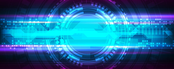 Futuristic high-tech technology concept background image