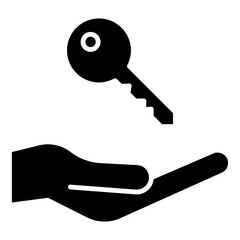 hand key icon