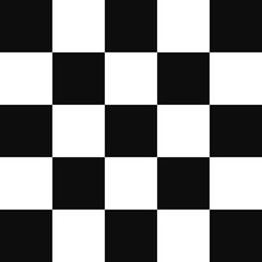 Racing checkered flag vector squared illustration