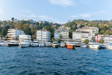 Panorama of Istanbul, Bosphorus. Turkey. 11 16 2022