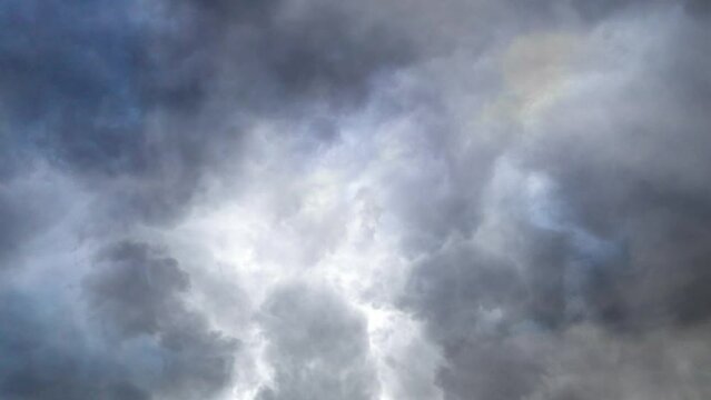 dark sky with Lightning, thunderstorms