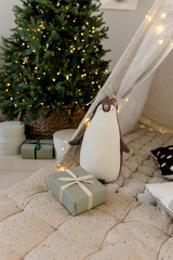 Children's room with wigwam. New Year's children's interior © Антон Романюк