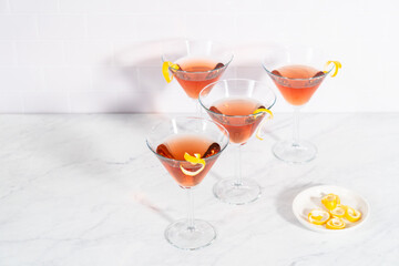 Cosmopolitan cocktail