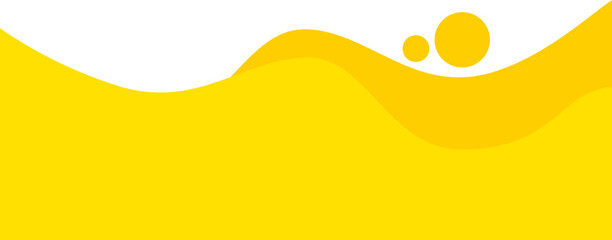 a yellow abstract painting whose type of painting does not have a painting pattern, object or figure, but has its own ideas or ideas.
