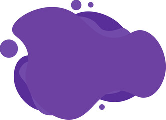 a purple abstract painting whose type of painting does not have a painting pattern, object or figure, but has its own ideas or ideas.
