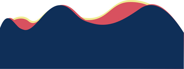 Naklejka premium an abstract painting in navy blue and cream colors which does not have a painting pattern, object or figure, but has its own ideas or ideas. 