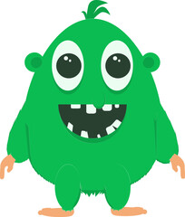 cute monster illustration