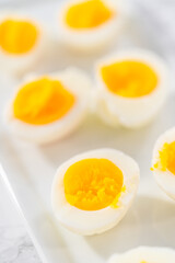 Hard boiled eggs