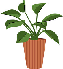 illustration of Cute Plan Characters 