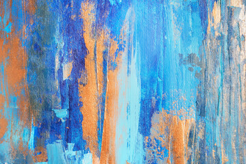 Abstract art background with colorful strokes