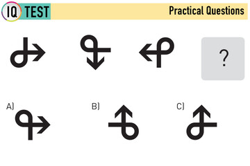IQ TEST - Finding the Challenge and the Next Shape