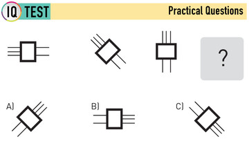 IQ TEST - Finding the Challenge and the Next Shape