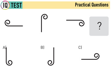 IQ TEST - Finding the Challenge and the Next Shape