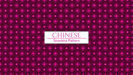 Hong Kong nostalgic style pattern. Vector seamless Hong Kong traditional vintage pattern style floor textured background.