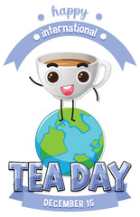 International Tea Day Banner Design