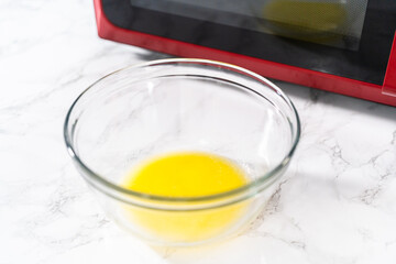 Melting unsalted butter