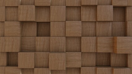 Wooden blocks background. Differences, decoration, ornament concept