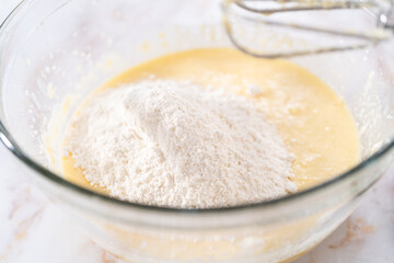 Apple bundt cake with caramel glaze