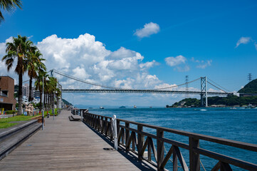 Obraz premium 関門海峡