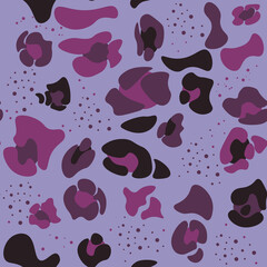 Vintage for print design. Decorative textile seamless pattern. Textile fashion pattern. Natural background. Decorative print. Seamless abstract animal, leopard skin pattern.