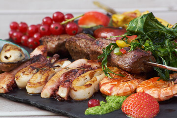 Tasty Skewers Food Mix | Surf&Turf