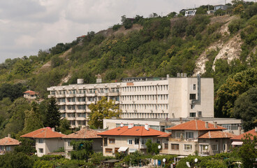 Bulgarian resort-Balchik. City by the Black Sea. East European Recreation Area.