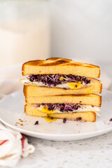 Breakfast Egg and Sprouts Sandwich