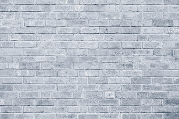 Naklejka premium White brick wall background