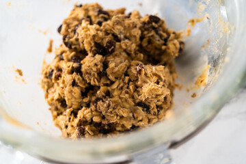 Soft Oatmeal Raisin Walnut Cookies