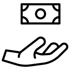 hand money icon