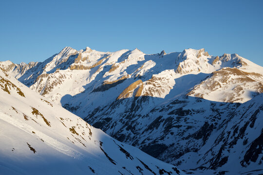 Sunset in the Pyrenees