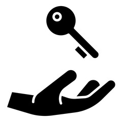 hand key icon