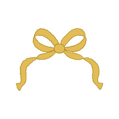 Gold Elegant Bow