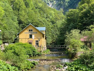 A small hydroelectric power station “Munjara” in the significant landscape Green whirpool - Croatia (Mala hidroelektrana Munjara u značajnom krajoliku Zeleni vir, Skrad - Gorski kotar, Hrvatska)