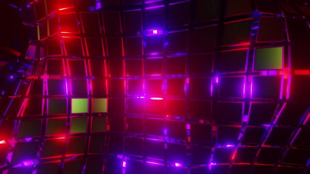 VJ loop background for party room