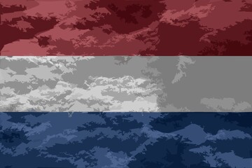 netherlands flag texture as background