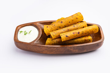 Methi Thepla is a Gujarati flatbread similar to paratha, made of whole wheat flour, oil, spices.