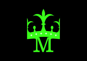Mroyal Logo Design Template Vector monogram.