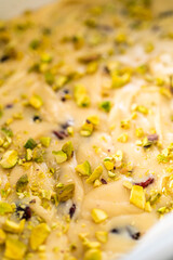 Cranberry pistachio fudge